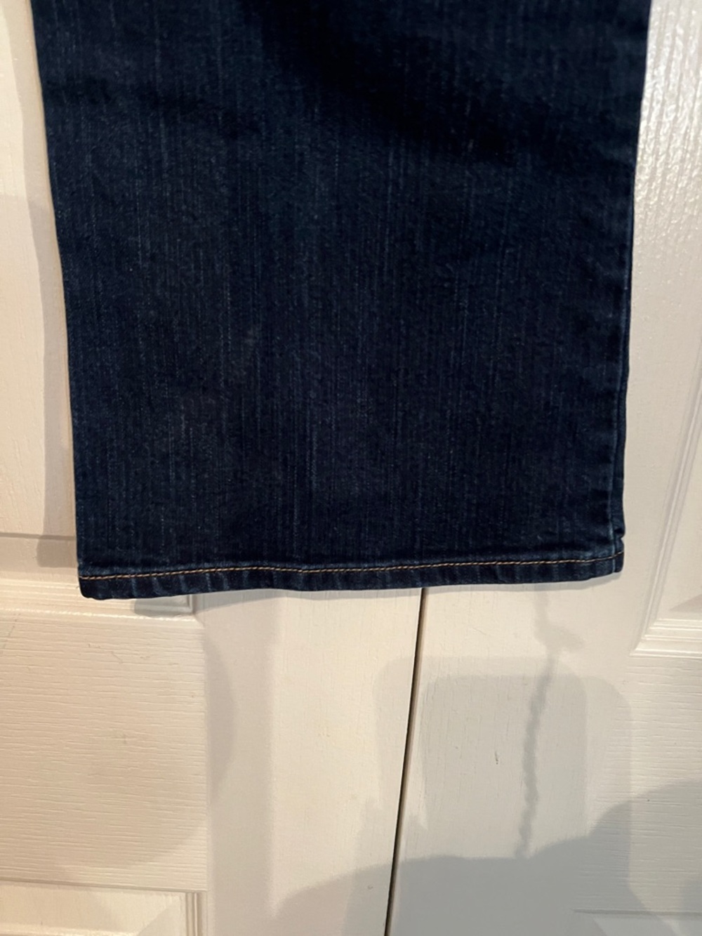 Old Navy Flirt Bootcut Jeans Women’s 16 Short Dark Wash Mid Rise Stretch - Picture 6 of 10
